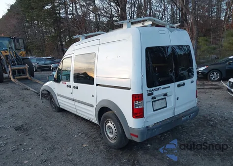 2010 Ford Transit Connect Xl from USA, damaged, VIN NM0LS6AN1AT009940